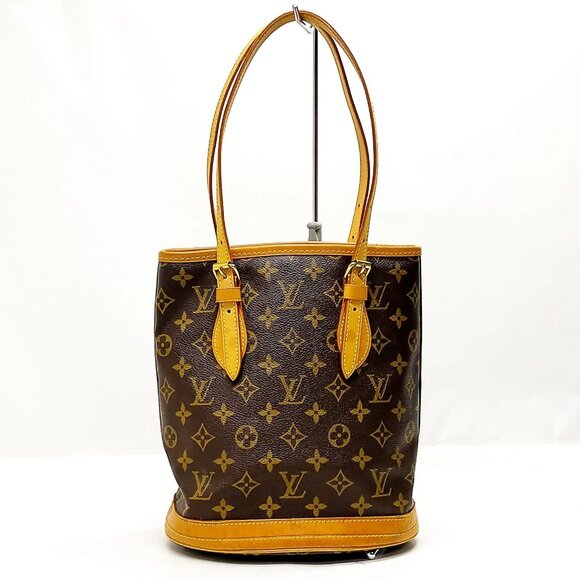 Louis Vuitton LV Tote Bag Bucket PM Brown Monogram 580-053025 - Picture 1 of 12